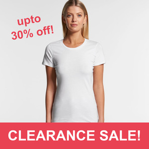 AS Colour - Women's Wafer Crew Tee (CLEARANCE)